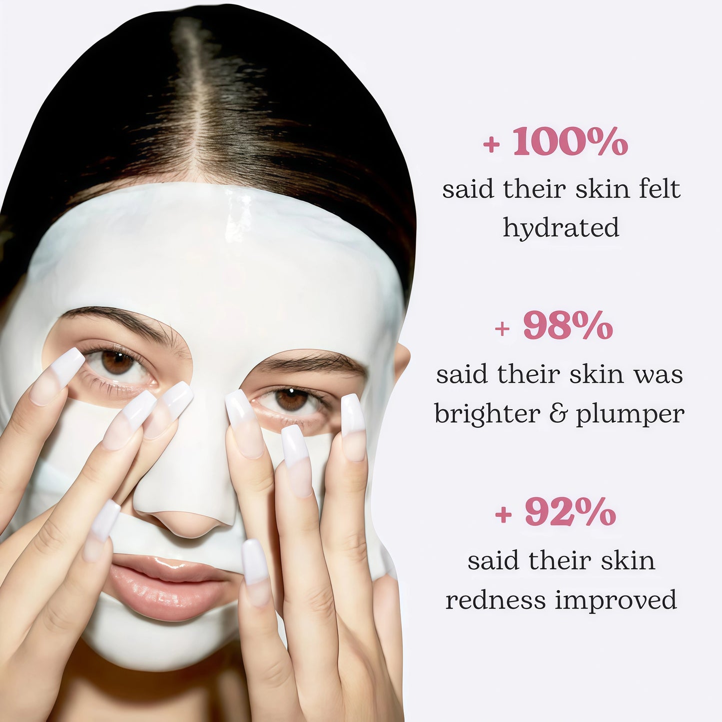 Quasi Collagen Glow Up Mask 2.0, Quasi Bio Collagen Face Mask, Firm Skin Deep Hydrating Masks for Wrinkle Reduction and Pore Minimization - Glow like Glass Skin (1 Box (4 Pcs))